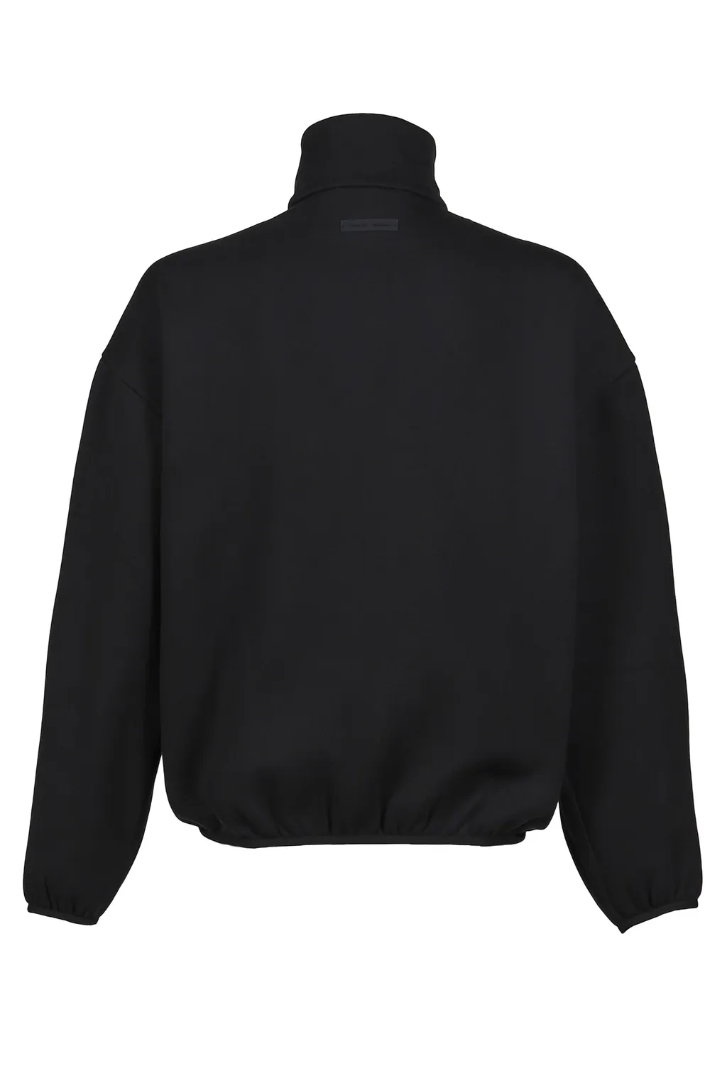 Modern Fit Fleece Track Jacket / Jet Blk/Cloud Wht