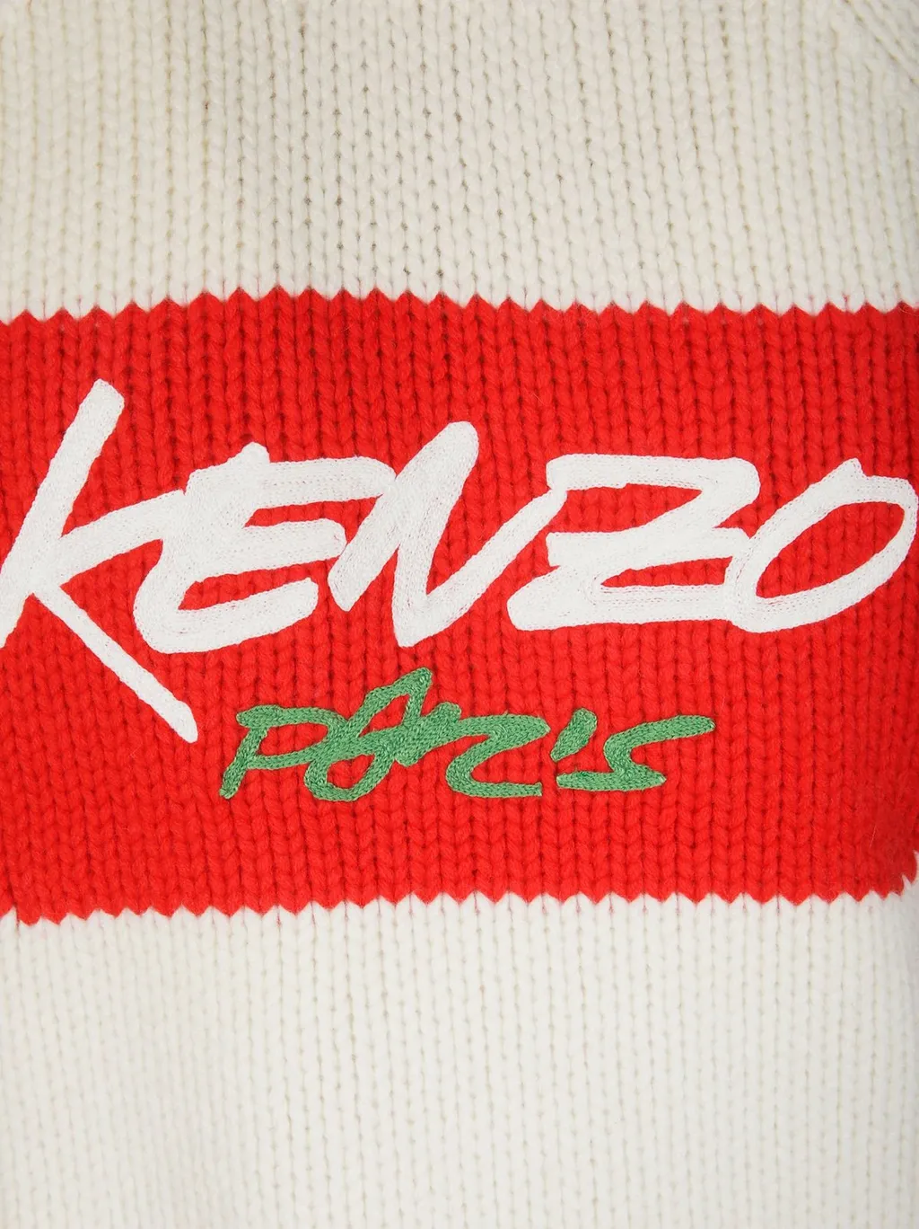 Kenzo Logo Printed Crewneck Jumper