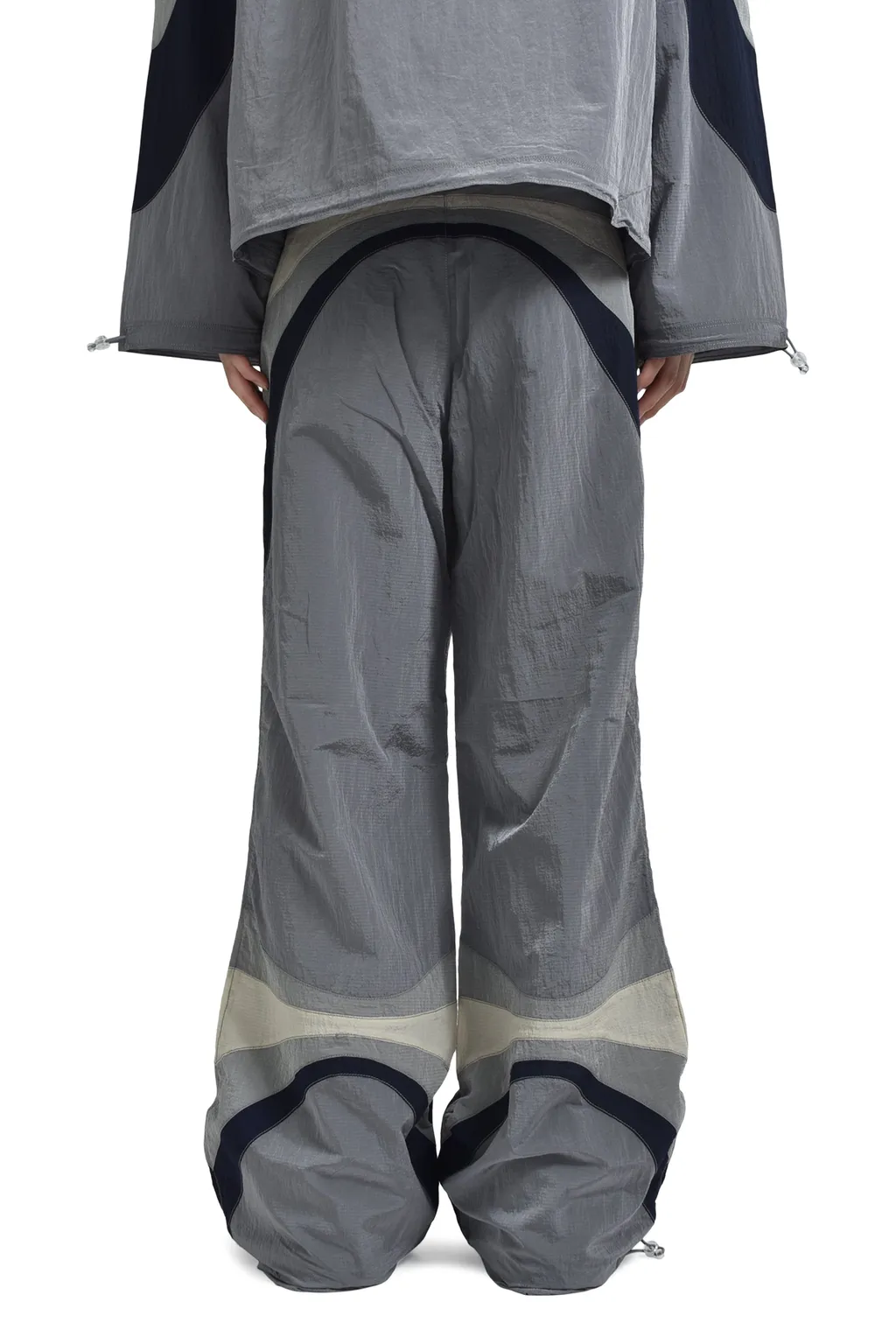 Nylon Rave Pants Woven / Gry
