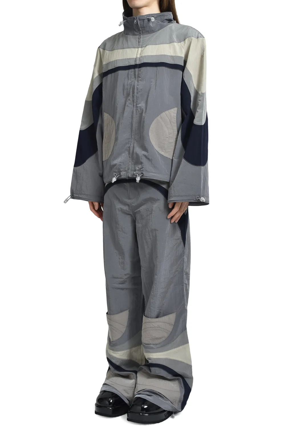 Nylon Rave Pants Woven / Gry