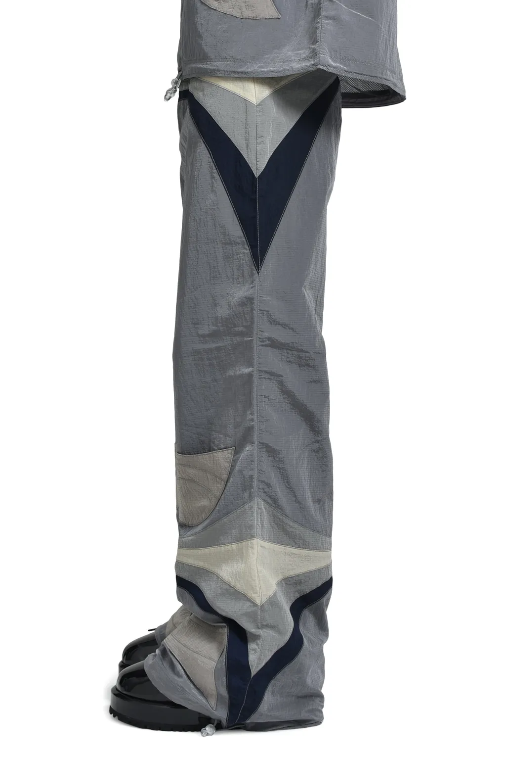 Nylon Rave Pants Woven / Gry
