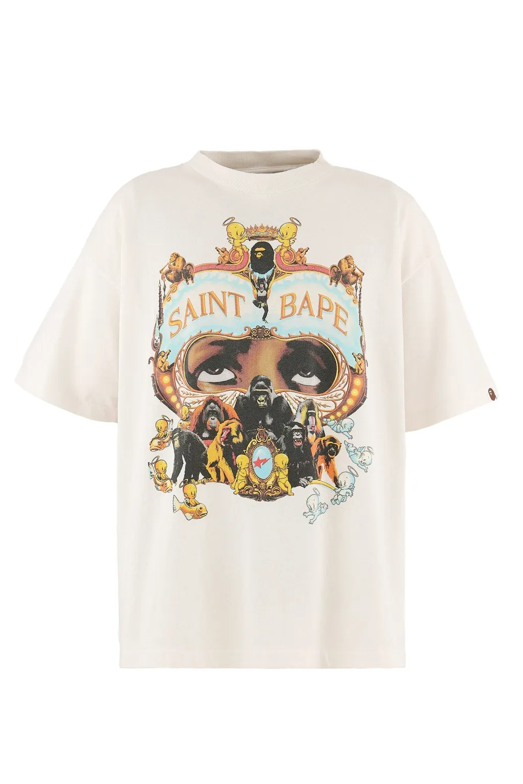 Bape_Ss Tee/Generation / Wht