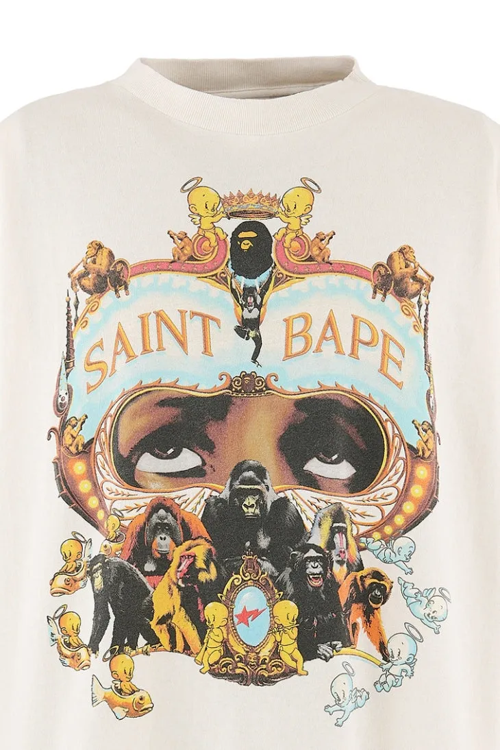 Bape_Ss Tee/Generation / Wht
