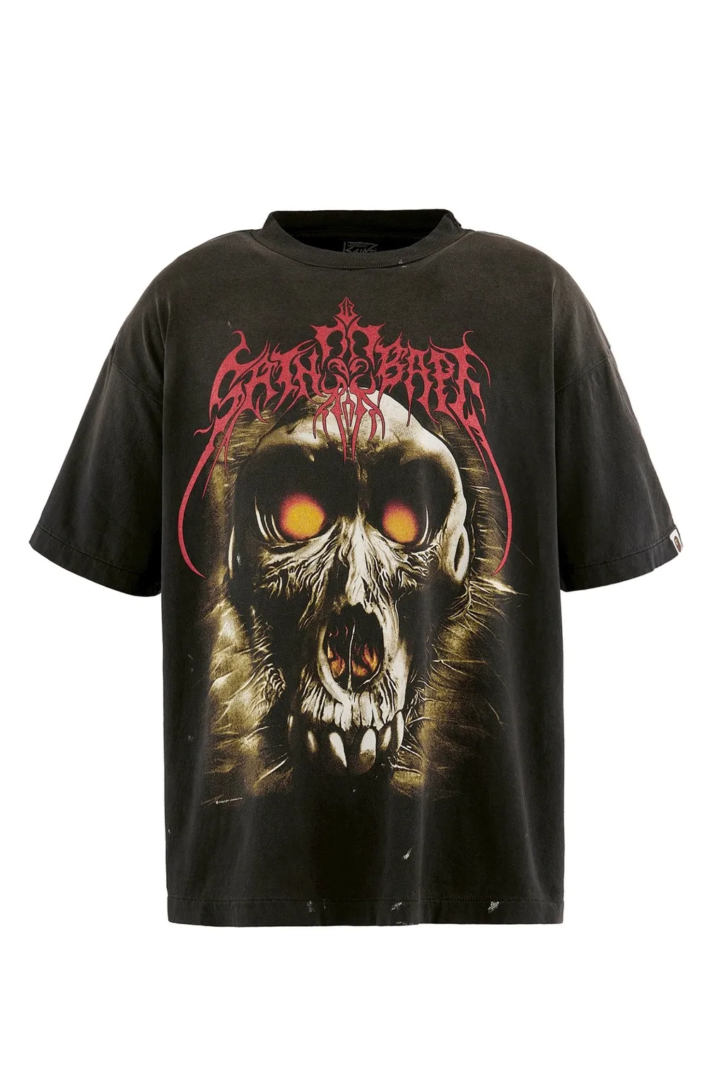 Bape_Ss Tee/Saint Bape / Black