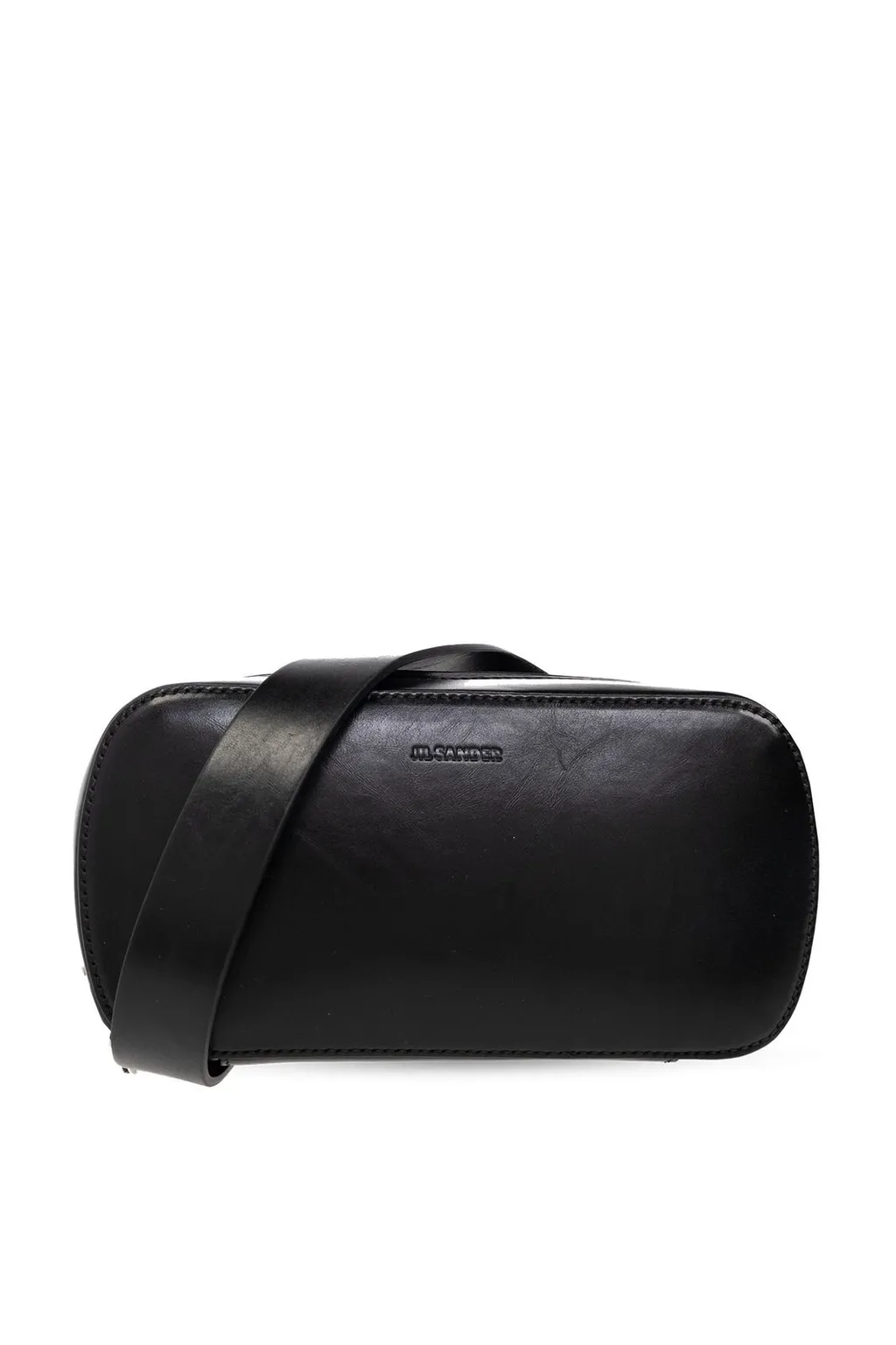 Jil Sander Logo Debossed Double-Zip Belt Bag