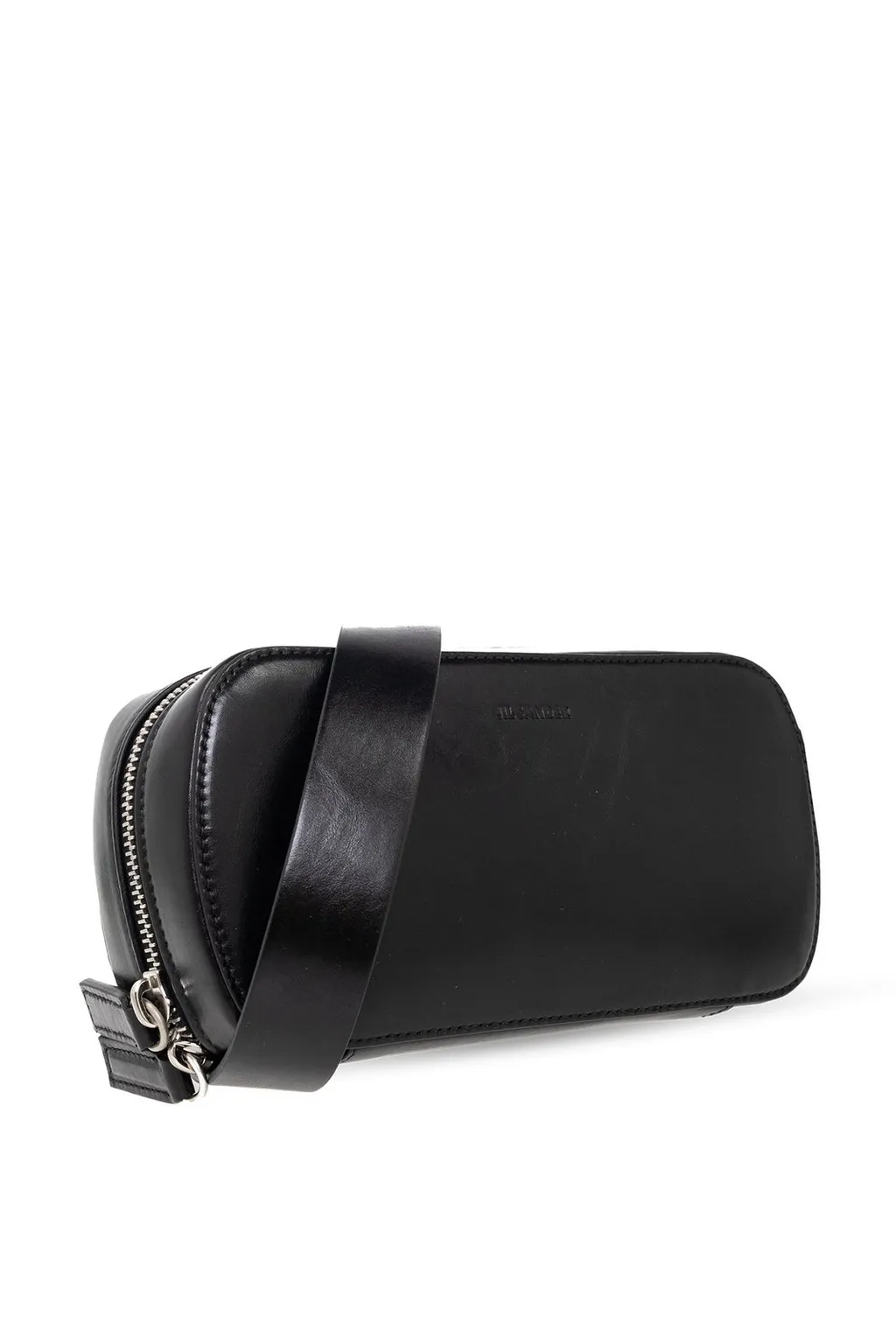 Jil Sander Logo Debossed Double-Zip Belt Bag