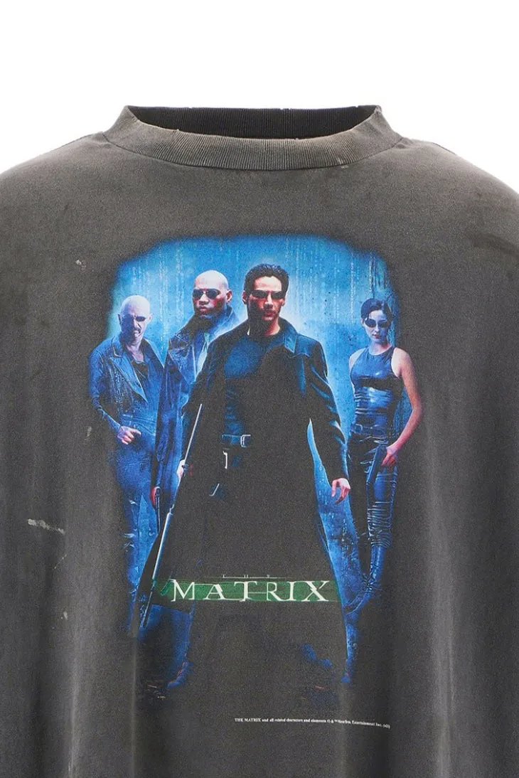 Mtrx_Ss Tee/The Matrix Green Logo / Blk