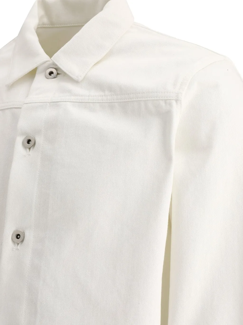 Jil Sander Long-Sleeved Buttoned Denim Shirt