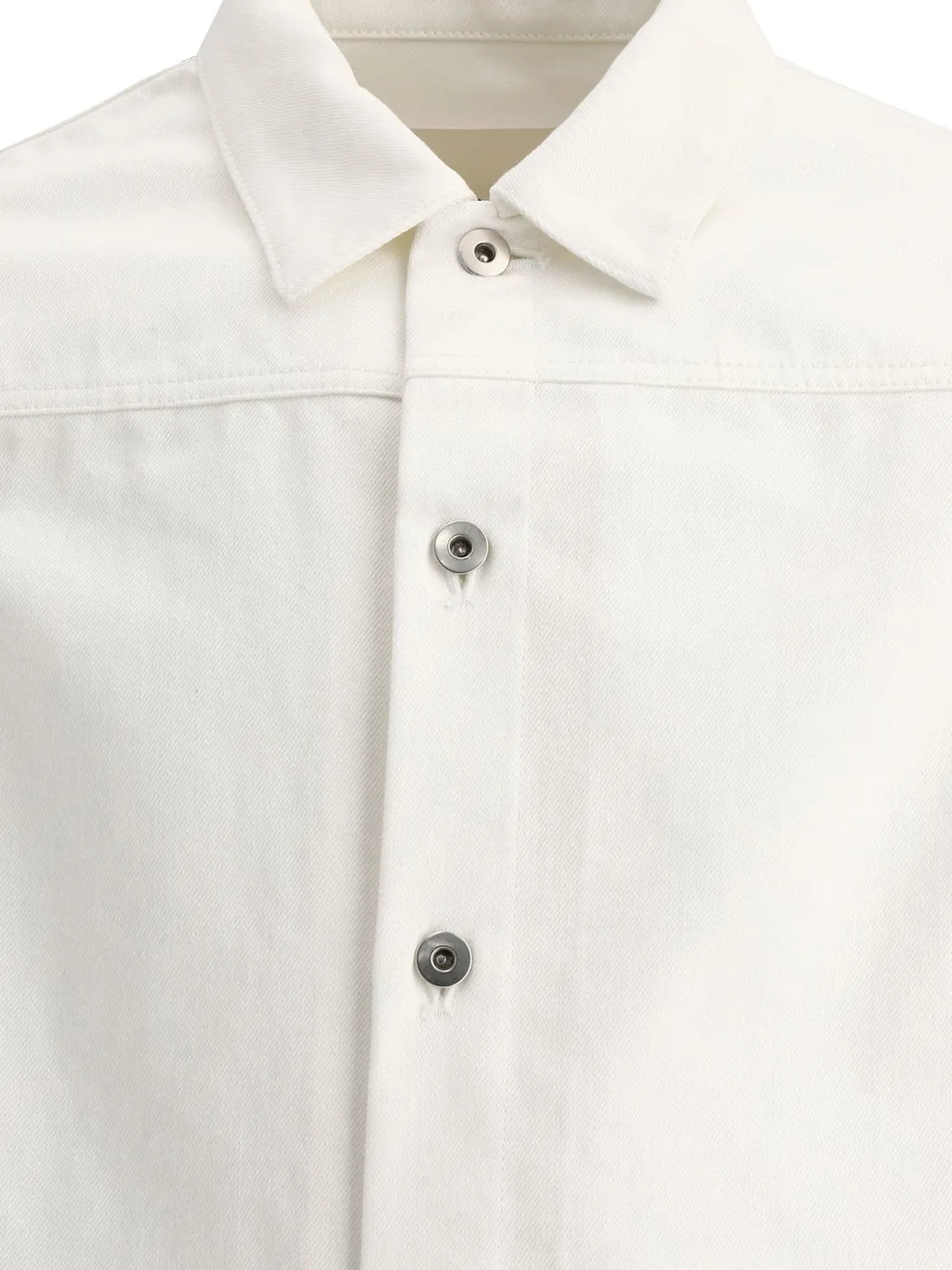 Jil Sander Long-Sleeved Buttoned Denim Shirt