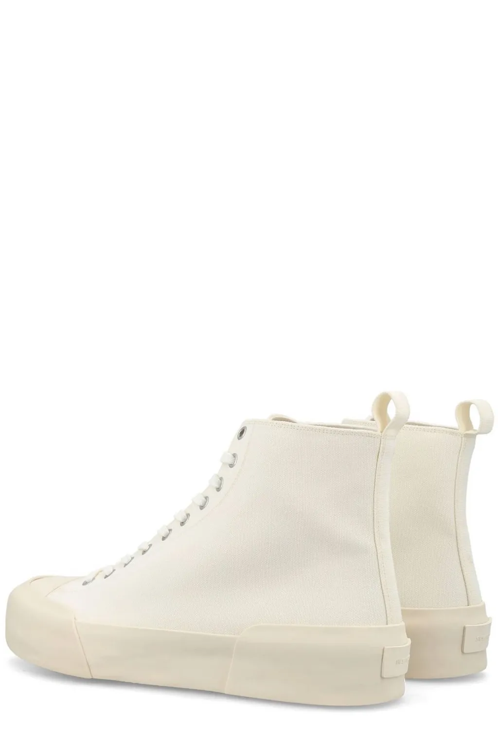 Jil Sander High-Top Lace-Up Sneakers