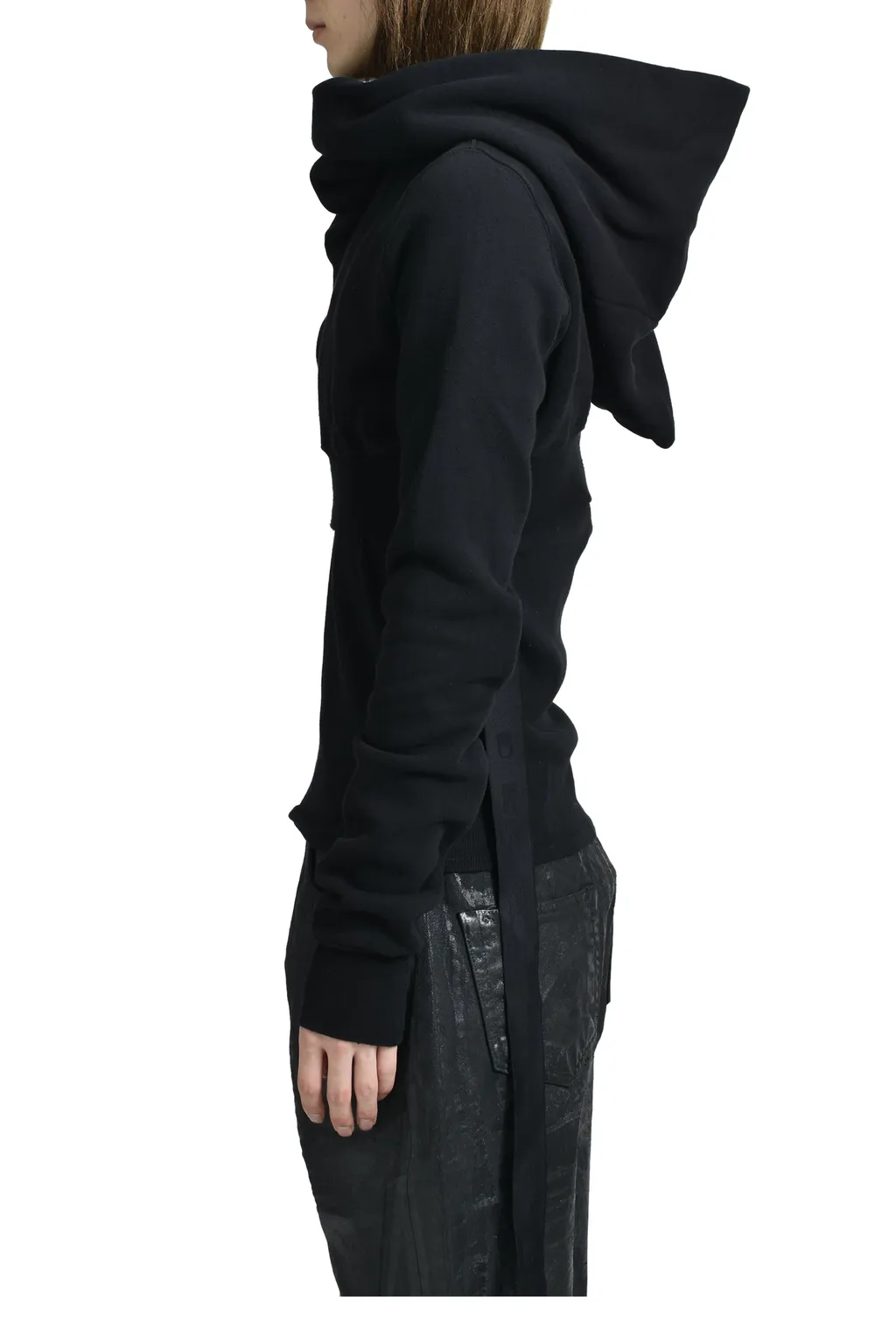 Micro Mountain Hoodie / Black