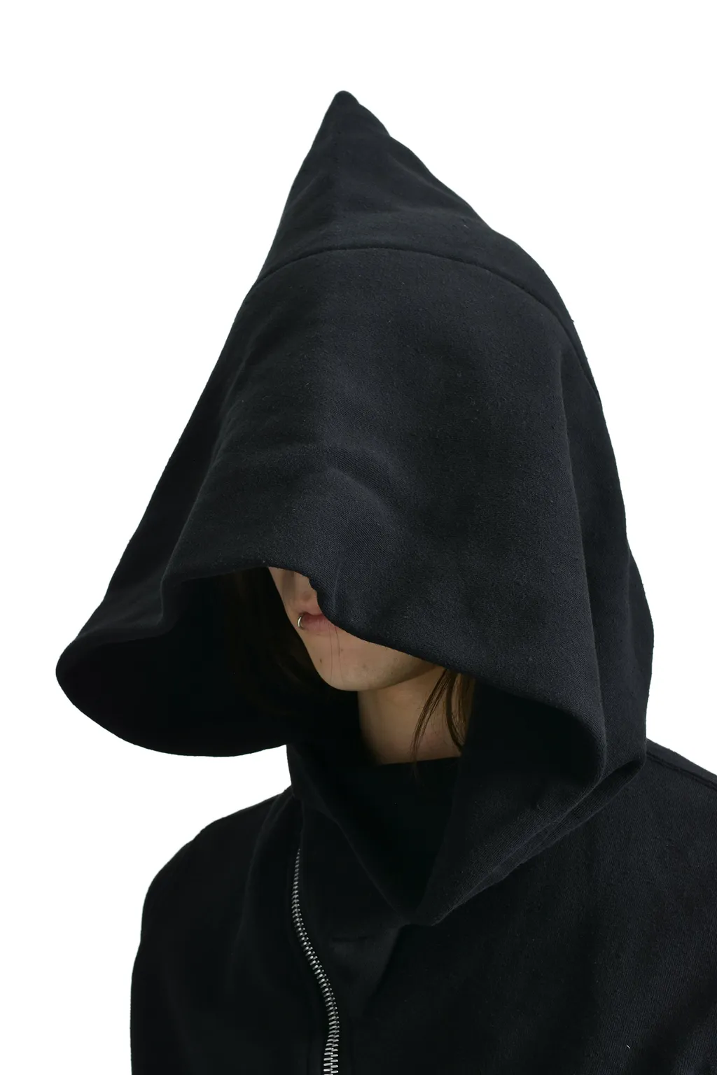 Micro Mountain Hoodie / Black