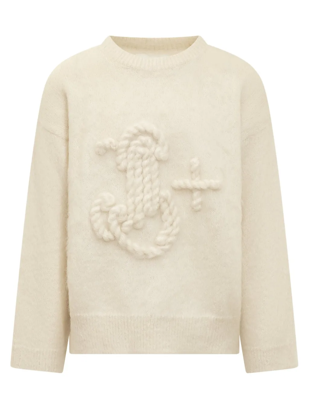 Jil Sander Logo Intarsia-Knit Jumper