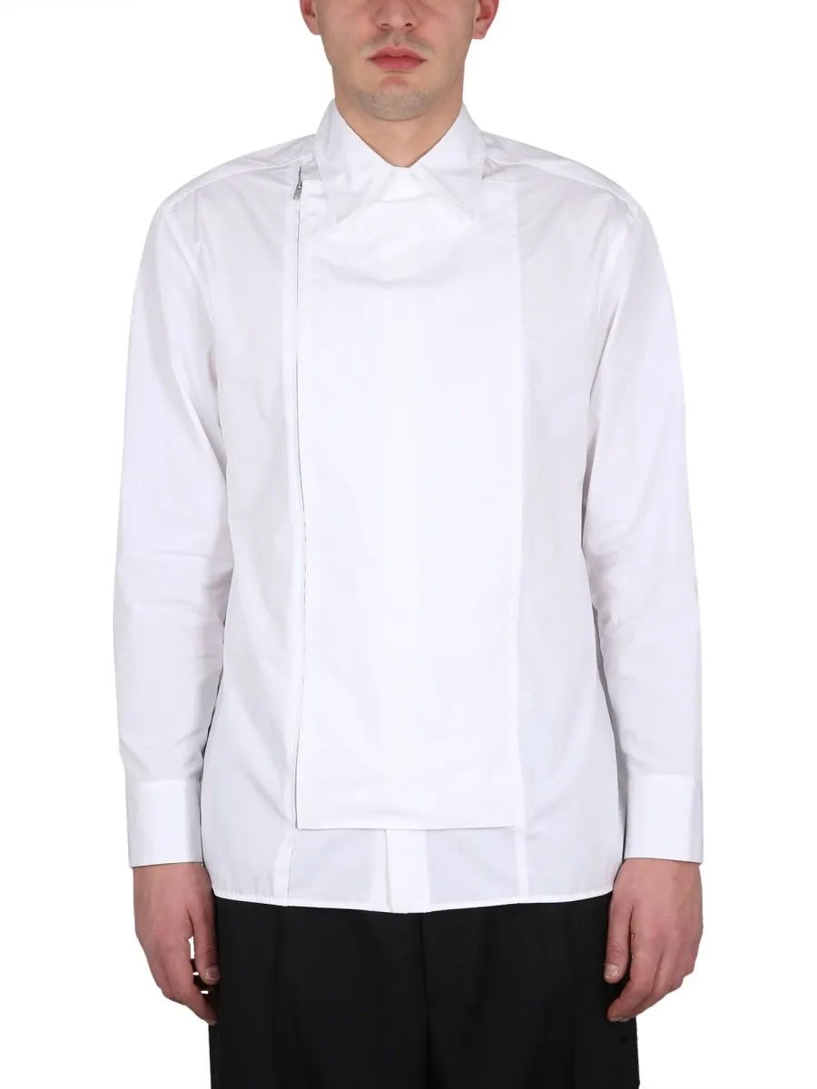 Jil Sander Zipped Long-Sleeved Shirt