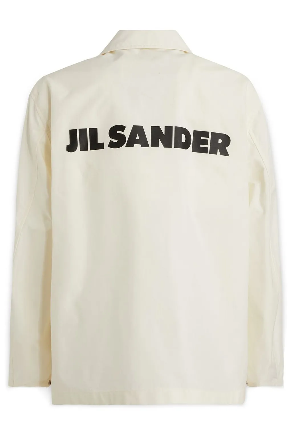 Jil Sander Logo Printed Long-Sleeved Jacket