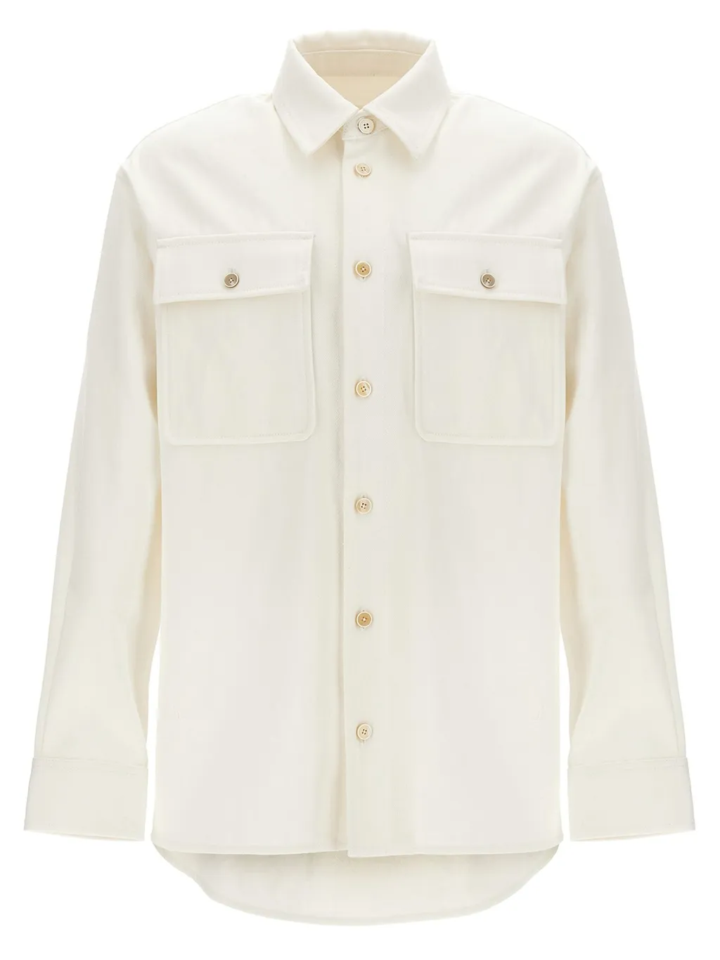 Jil Sander	Buttoned Long-Sleeved Shirt
