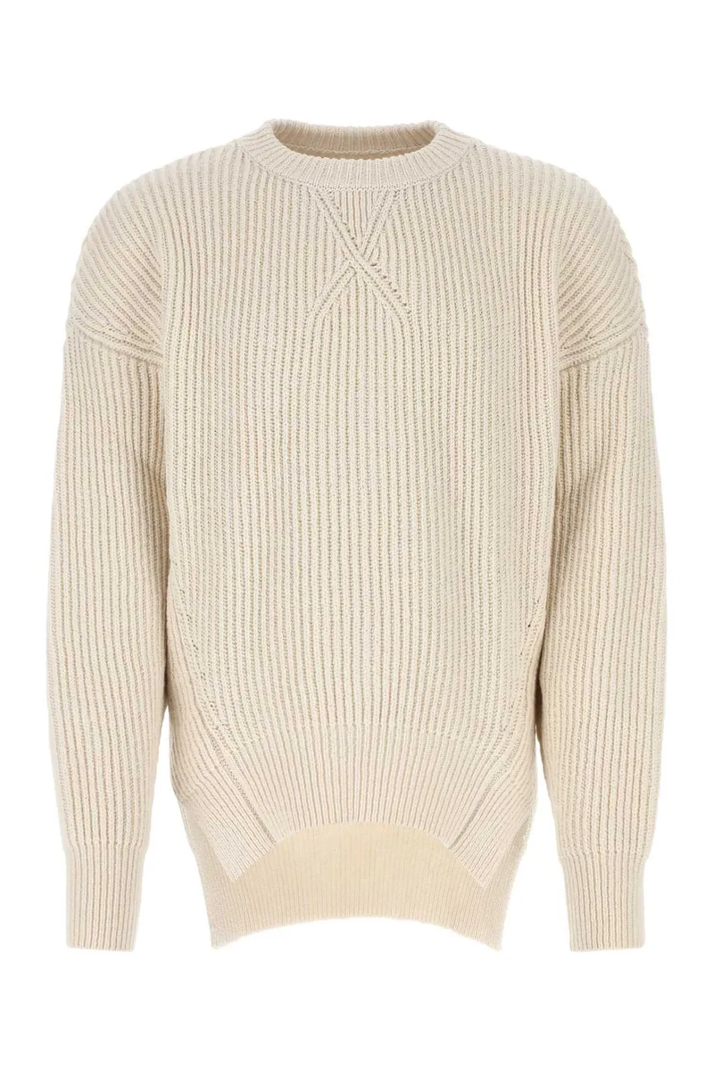 Jil Sander Ribbed Knitted Asymmetric Jumper