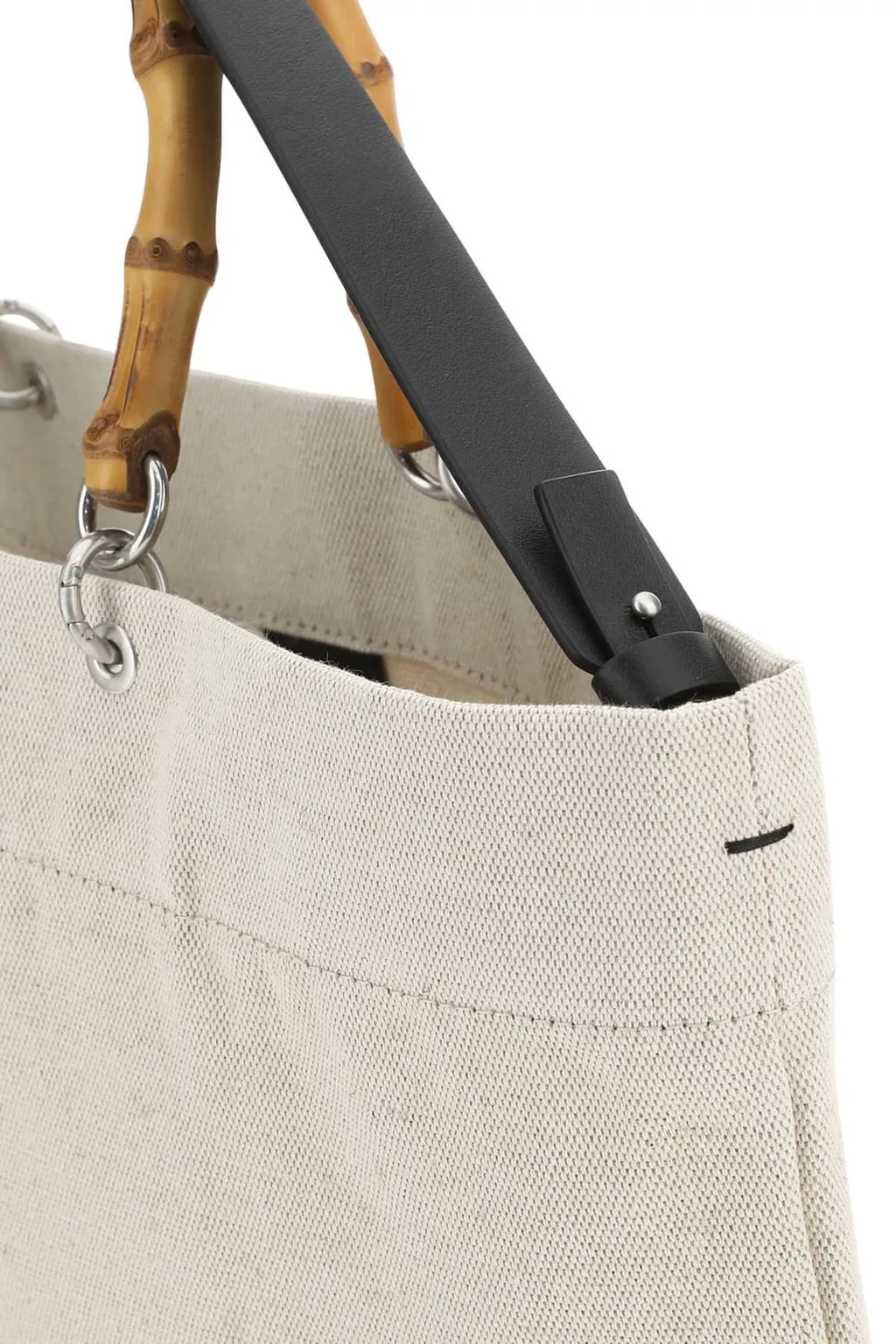 Jil Sander Bamboo Handle Top Handle Bag