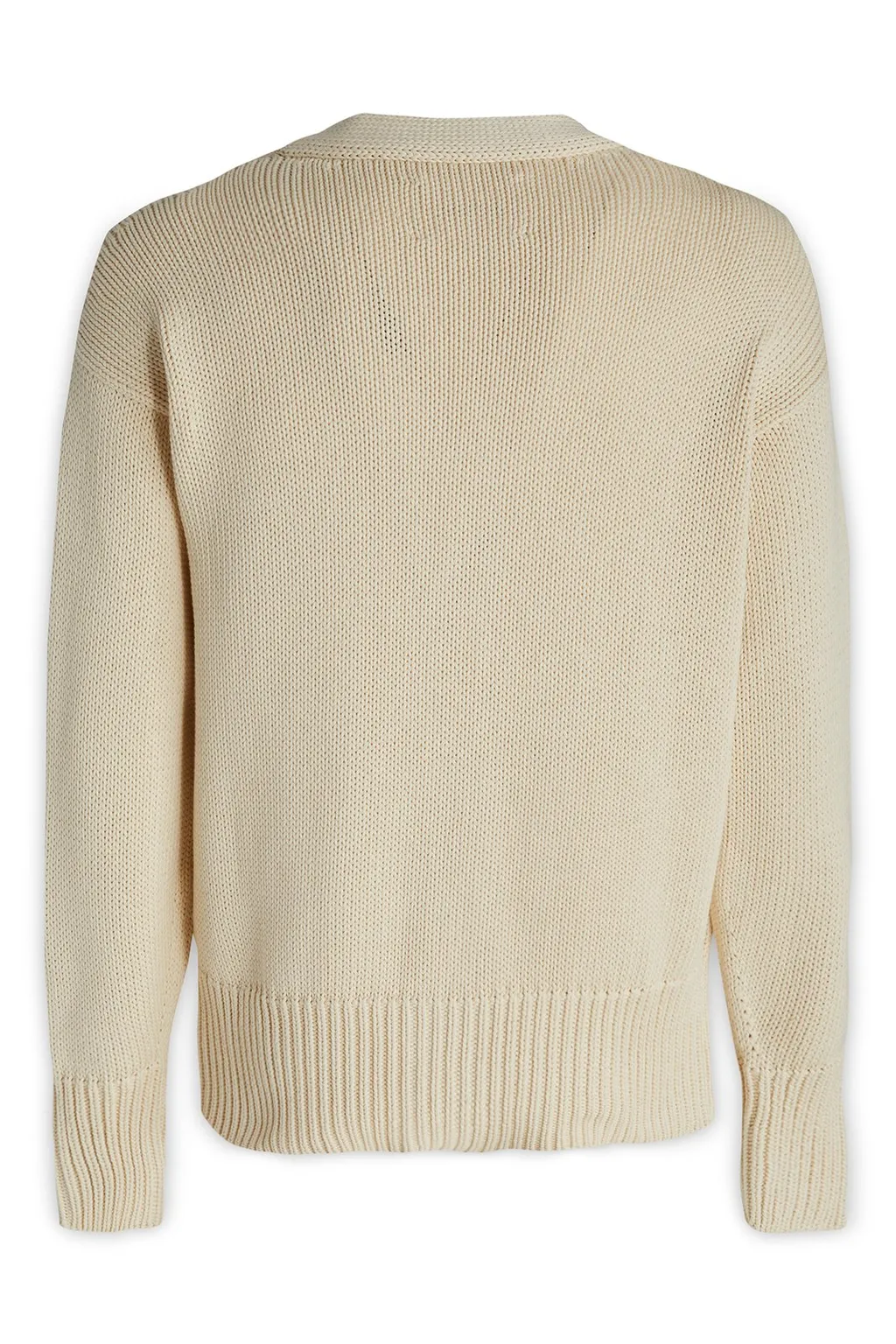 Jil Sander Logo Intarsia Knitted Cardigan