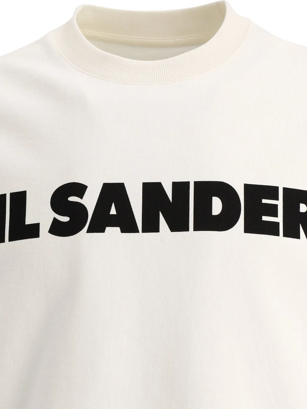 Jil Sander Logo Printed Crewneck T-Shirt