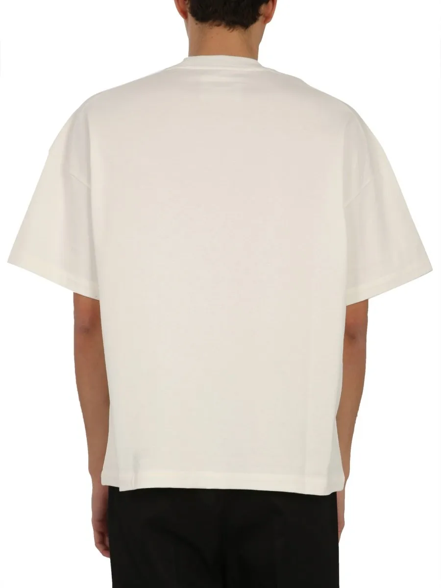Jil Sander Logo Printed T-Shirt