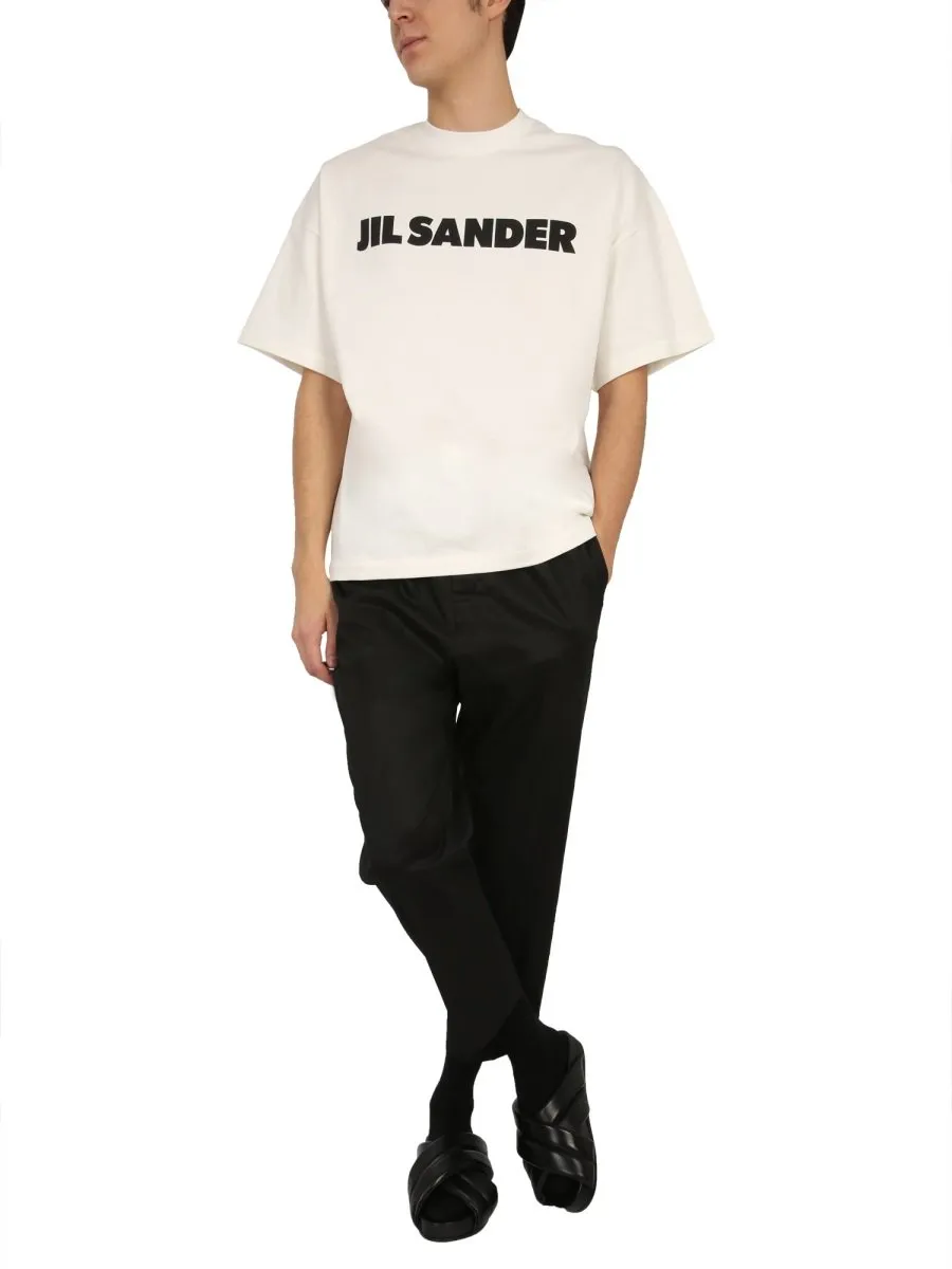 Jil Sander Logo Printed T-Shirt