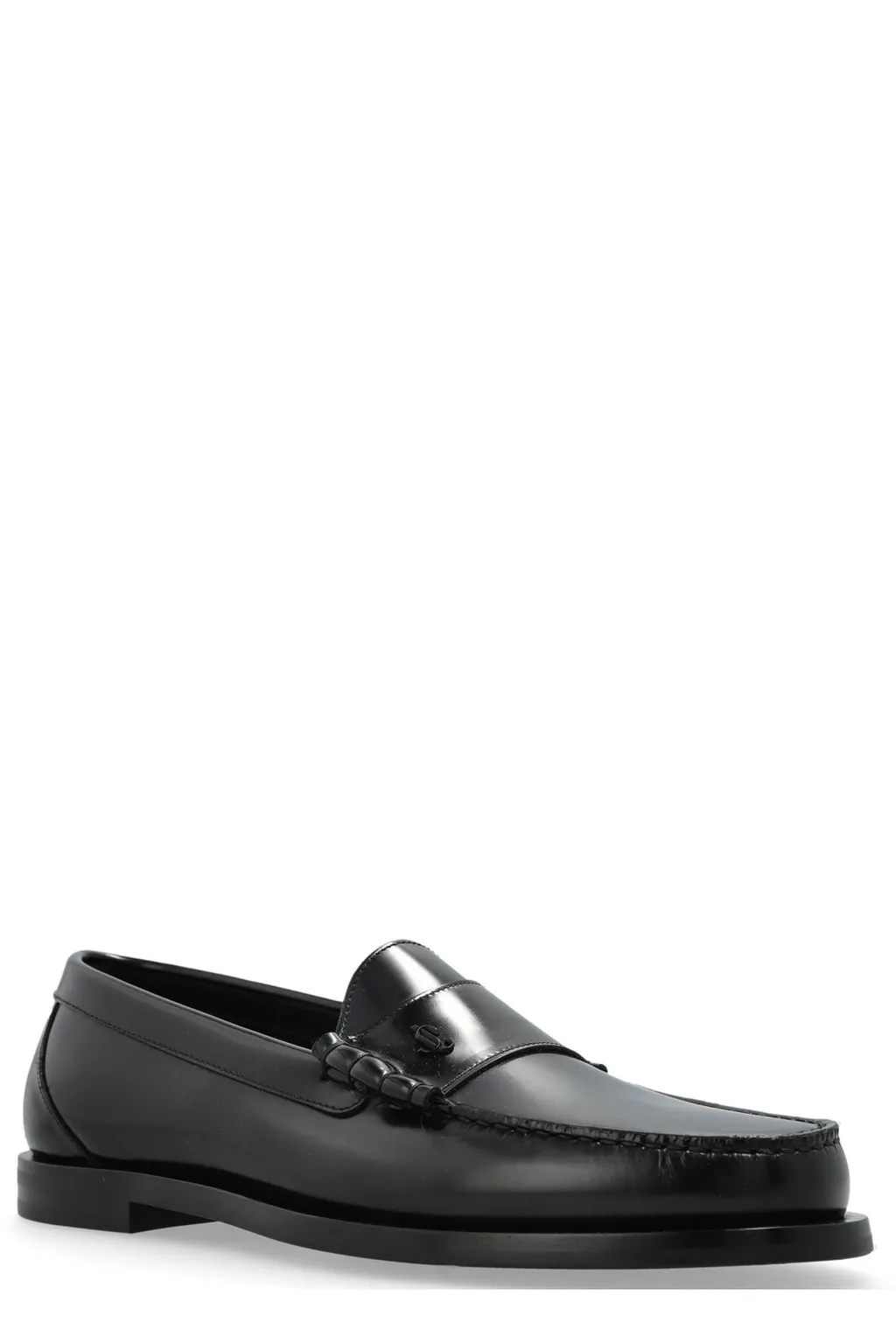 Jimmy Choo Ethan Jc Emblem Loafers