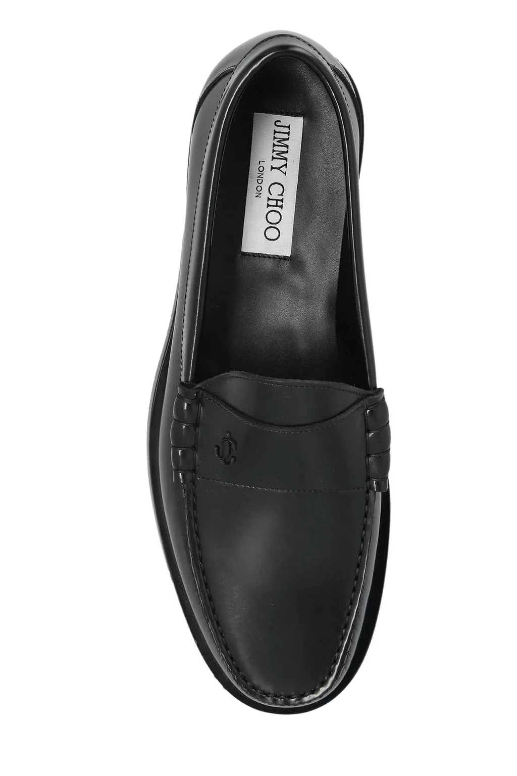 Jimmy Choo Ethan Jc Emblem Loafers