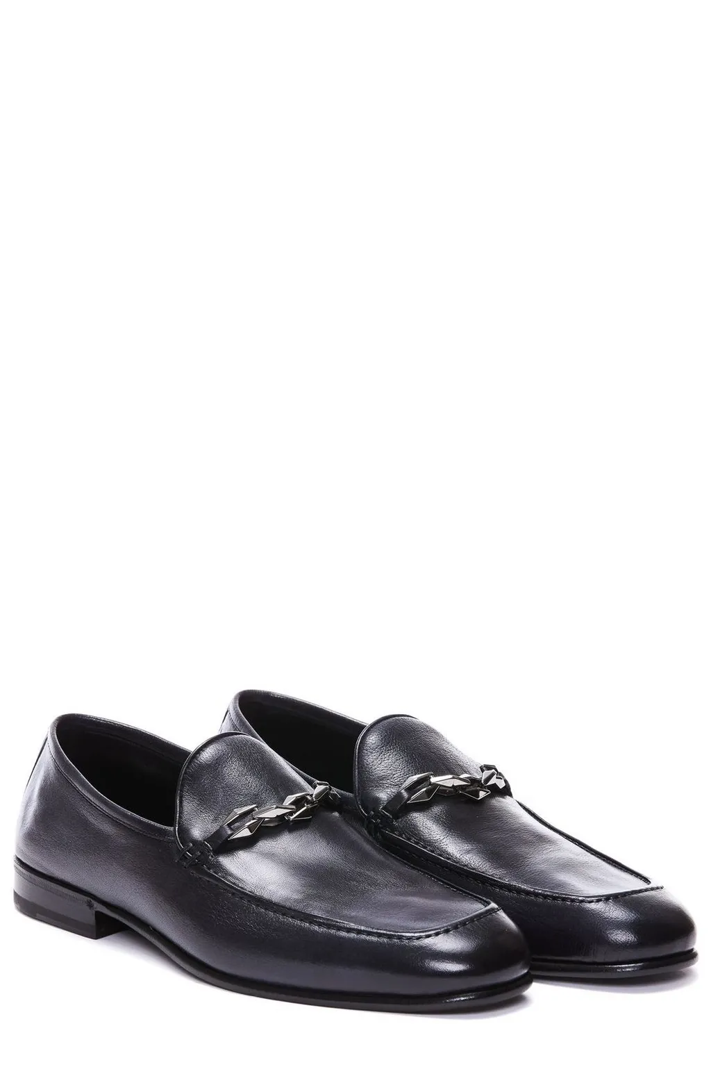 Jimmy Choo Marti Reverse Slip-On Loafers