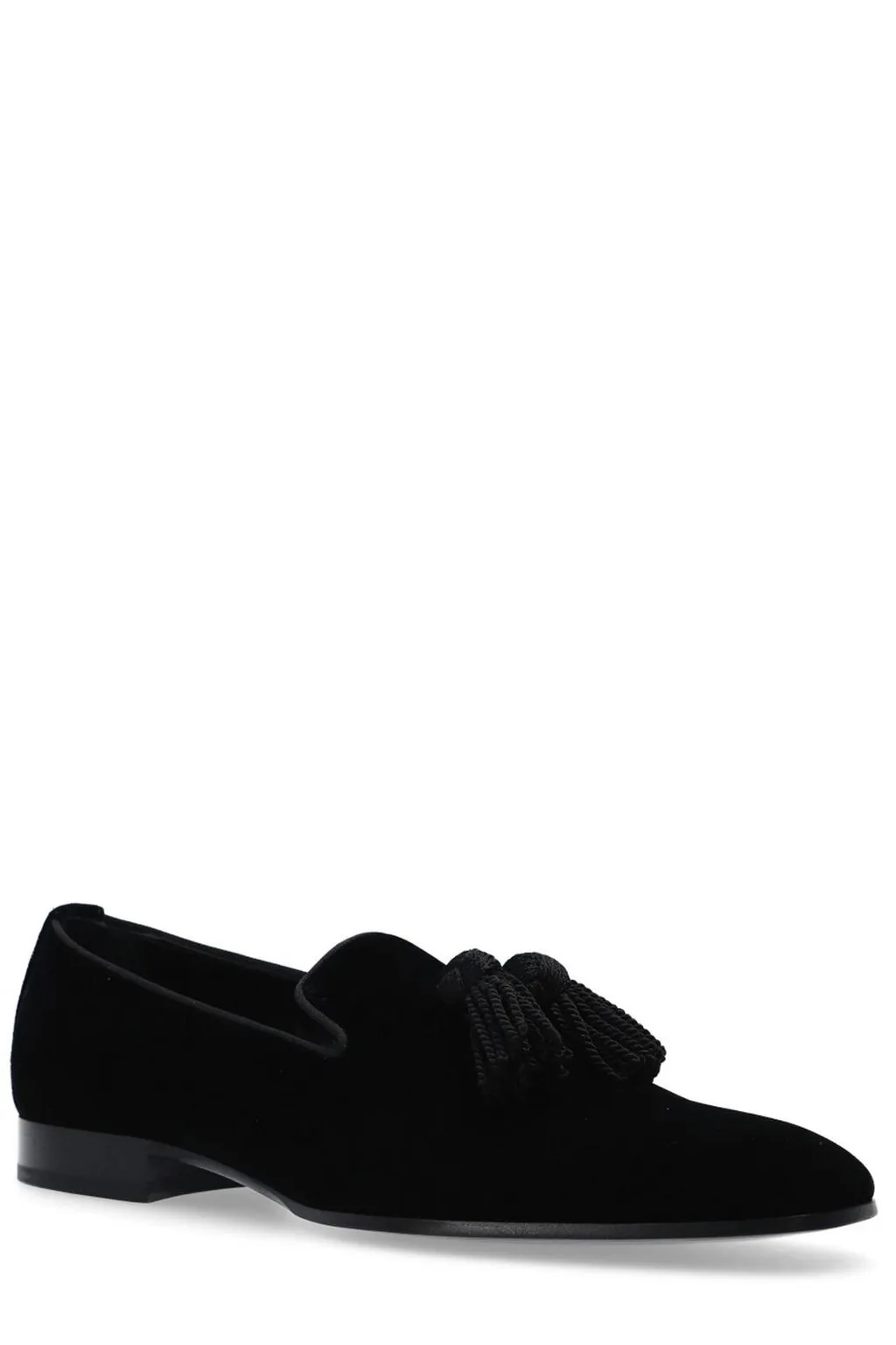 Jimmy Choo Foxley Tassel-Detailed Loafers