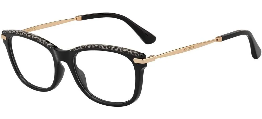 Jimmy Choo Eyewear Rectangular Frame Glasses