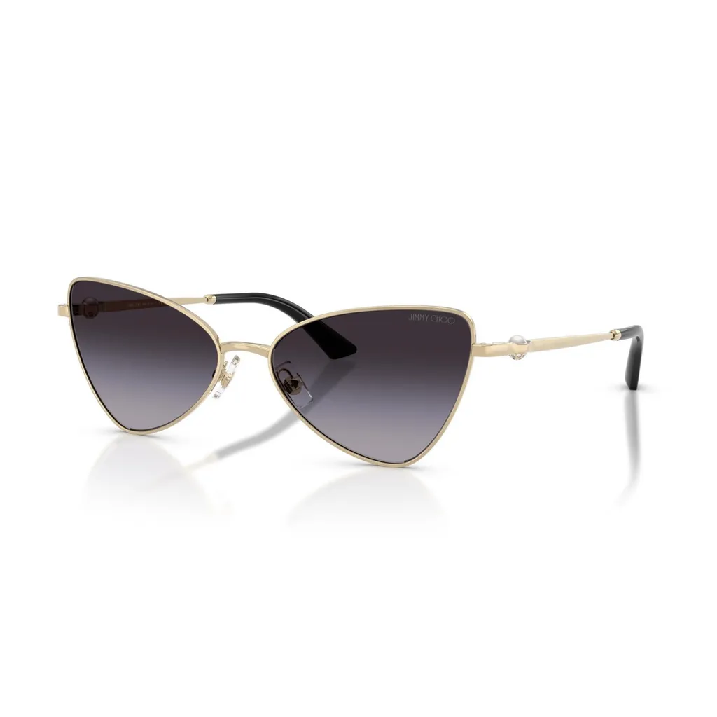 Jimmy Choo Eyewear Triangle Frame Sunglasses