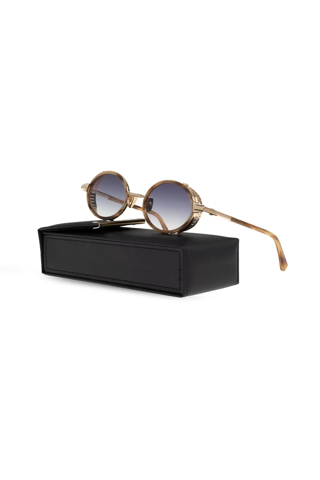 John Dalia Steve Round Sunglasses