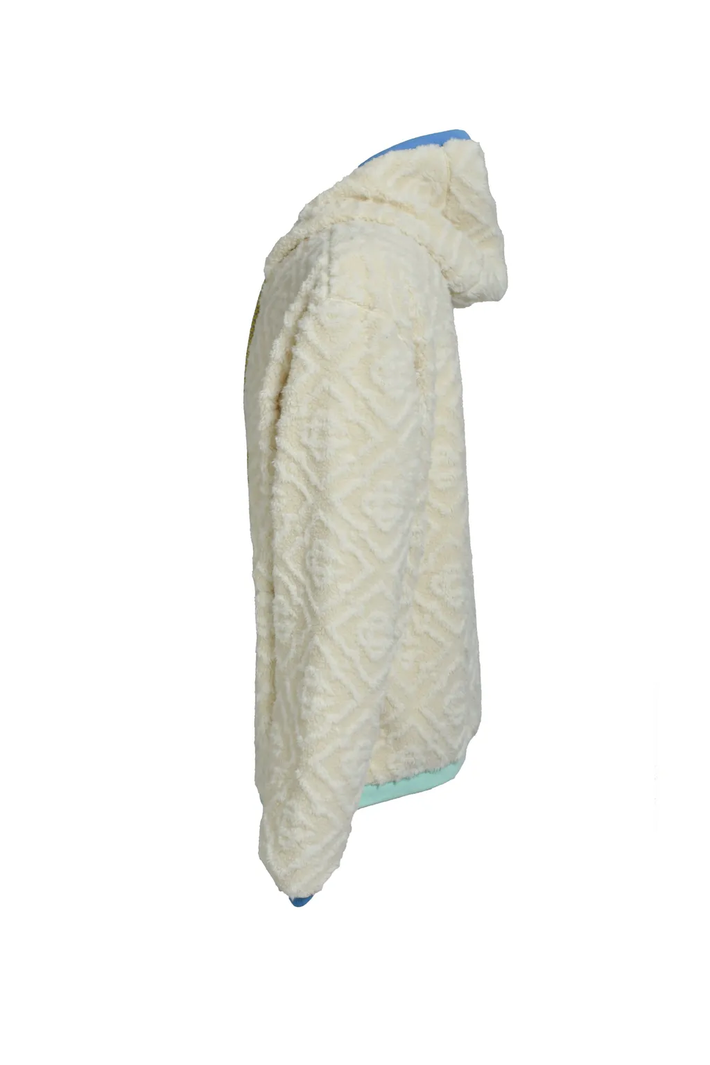 Monogram Fleece Jacket / O.Wht