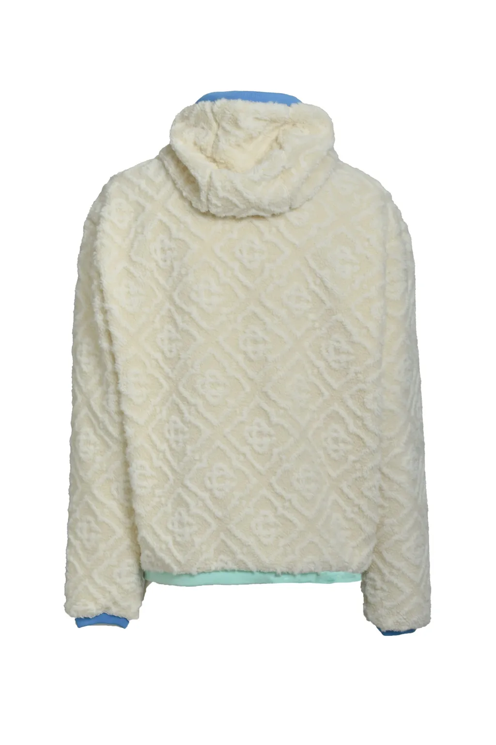 Monogram Fleece Jacket / O.Wht
