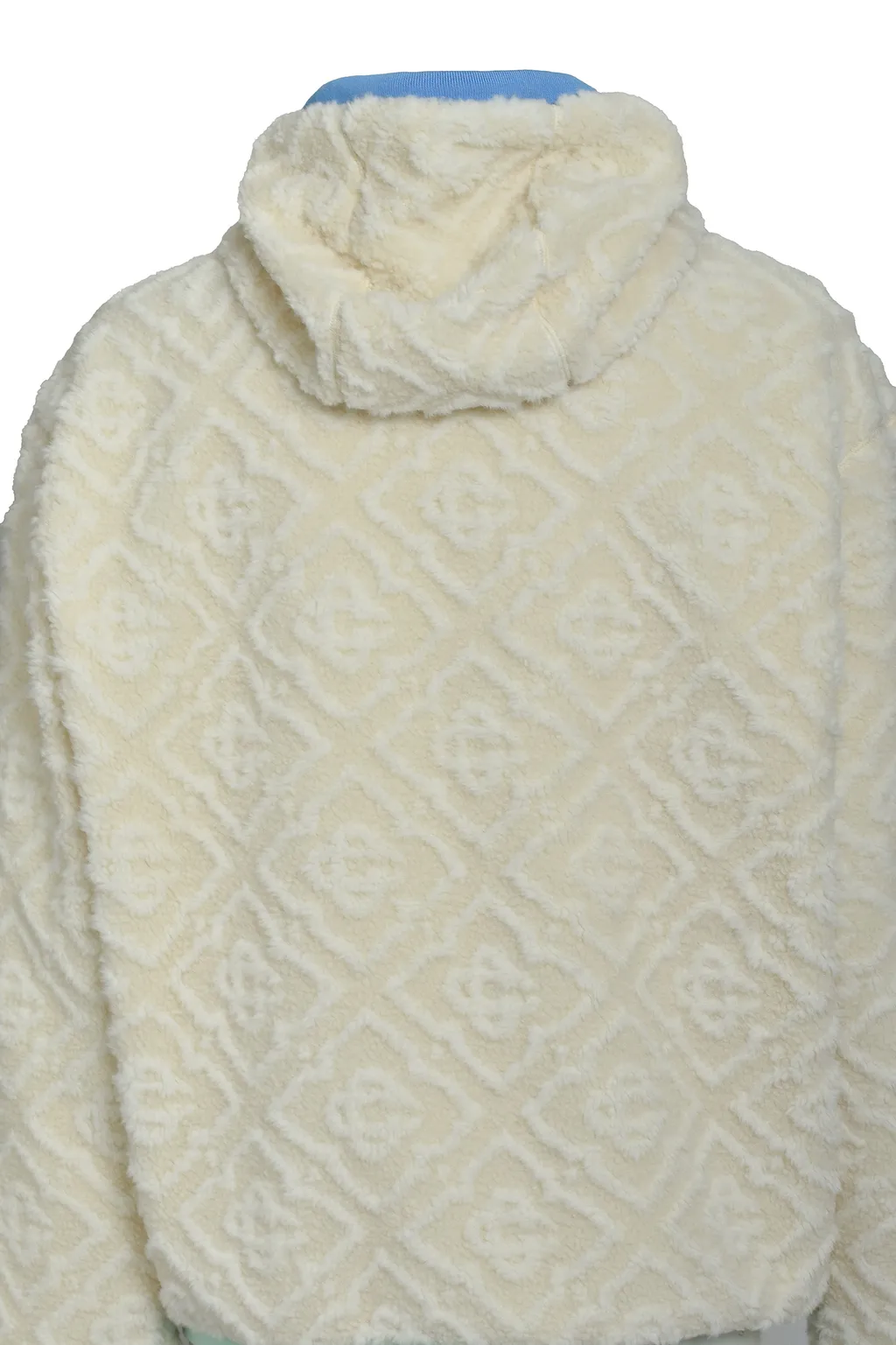 Monogram Fleece Jacket / O.Wht