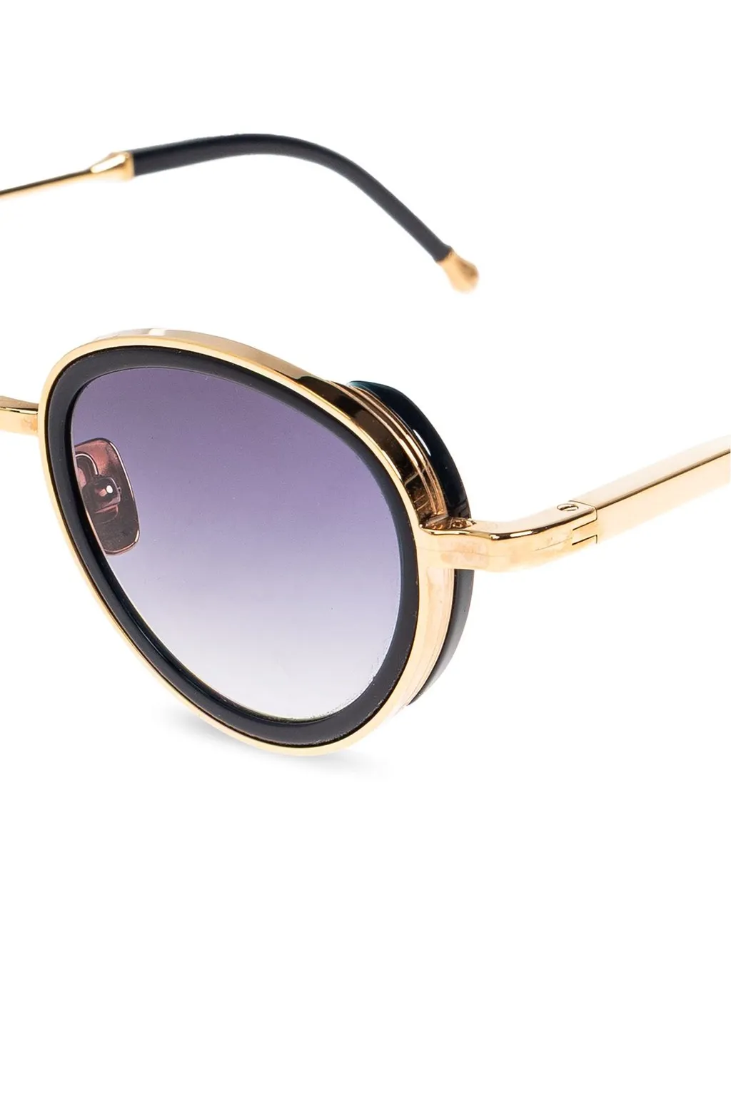 John Dalia Christian Round Sunglasses