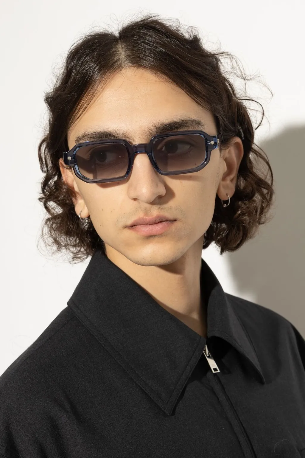 John Dalia Rectangular Frame Sunglasses