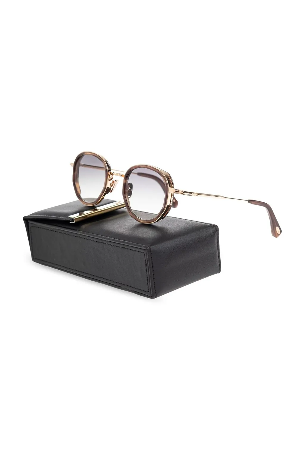 John Dalia Gina Round Sunglasses