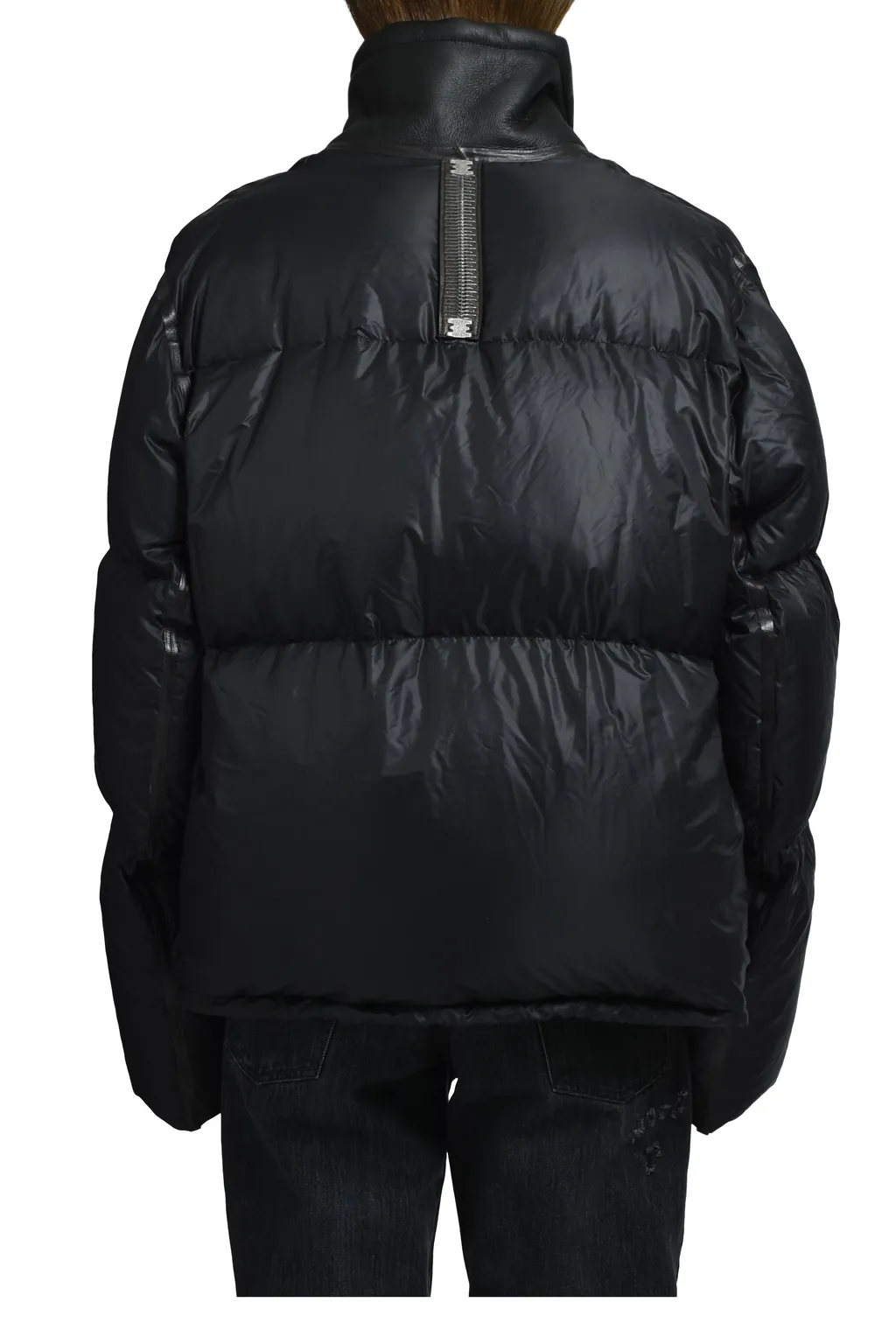 Down High Neck Bombers / Noir Reactive