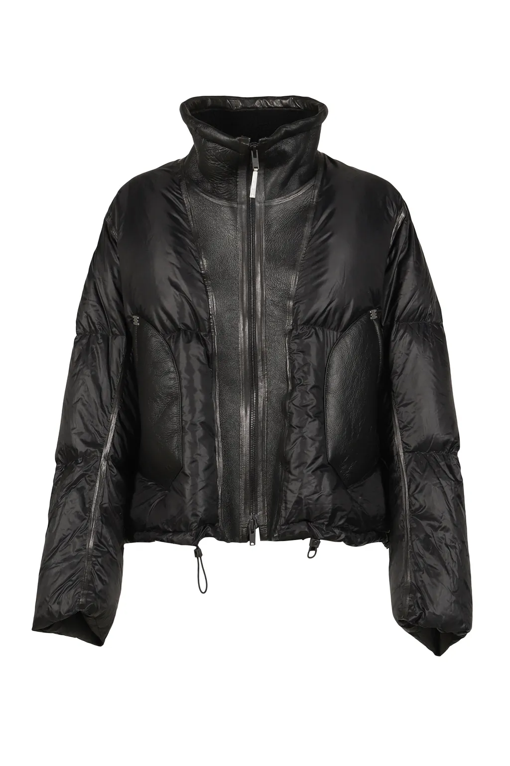 Down High Neck Bombers / Noir Reactive