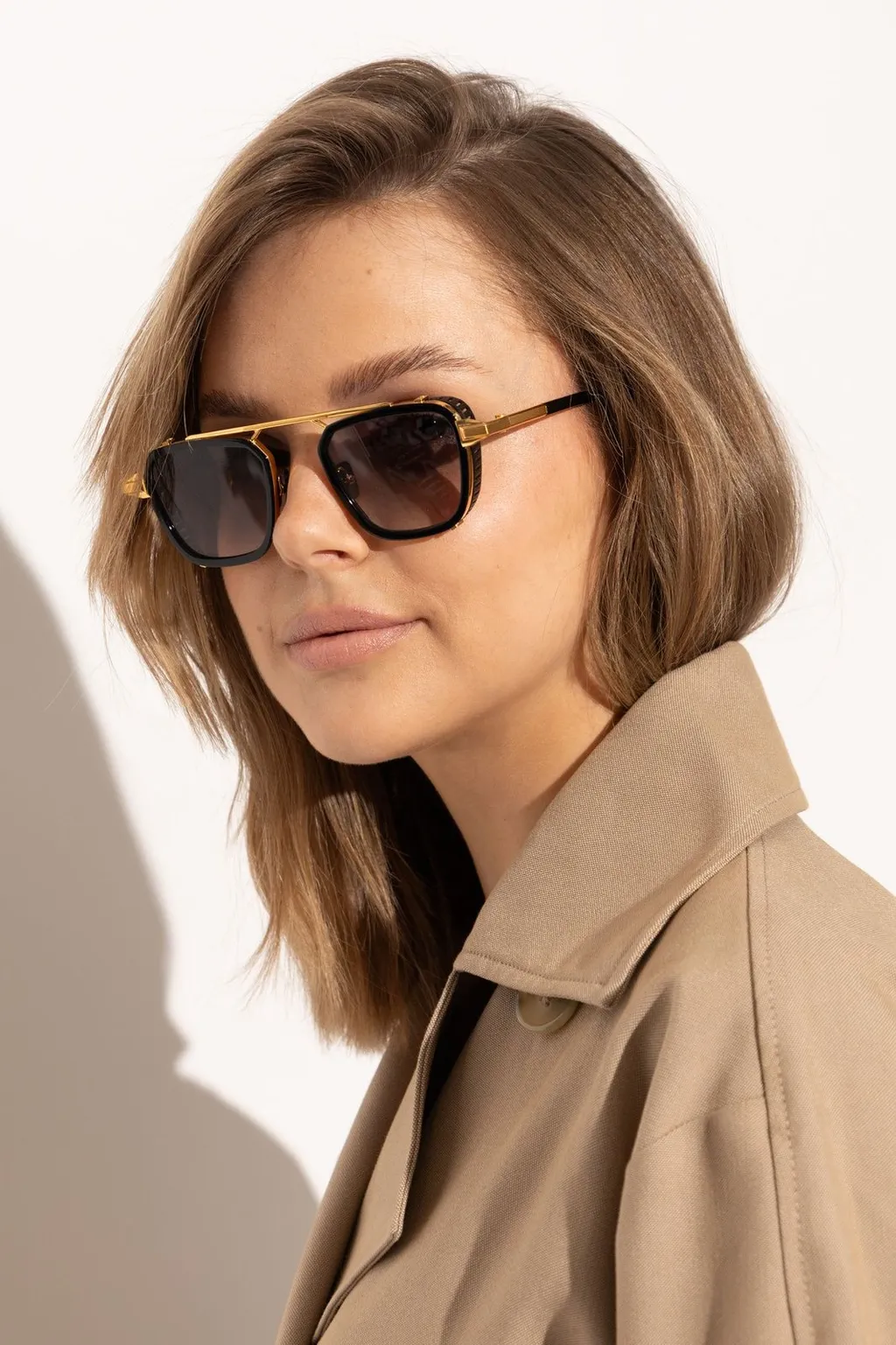 John Dalia Scotty Square Sunglasses