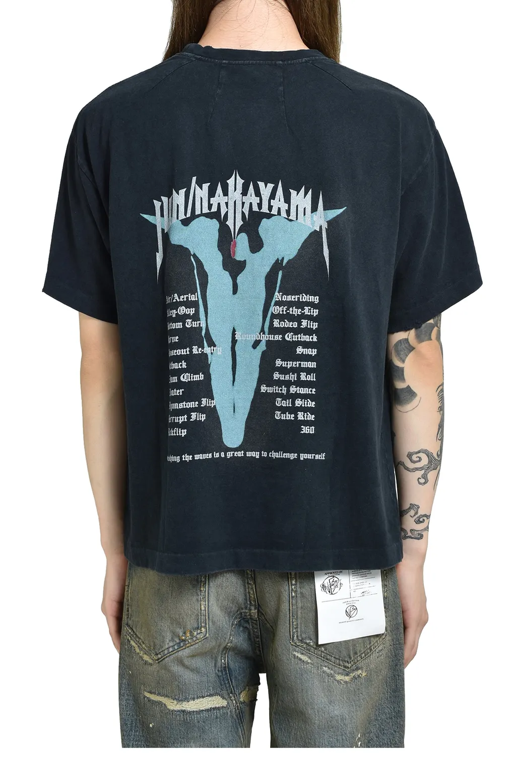 V T-Shirt / Black