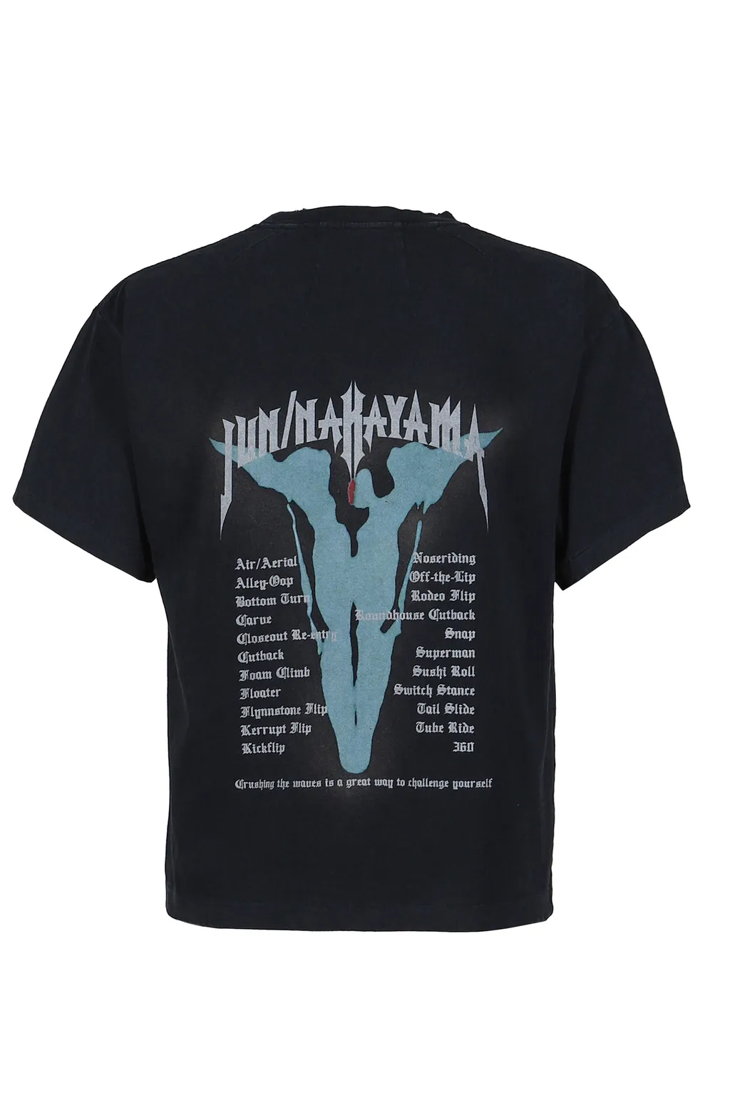 V T-Shirt / Black