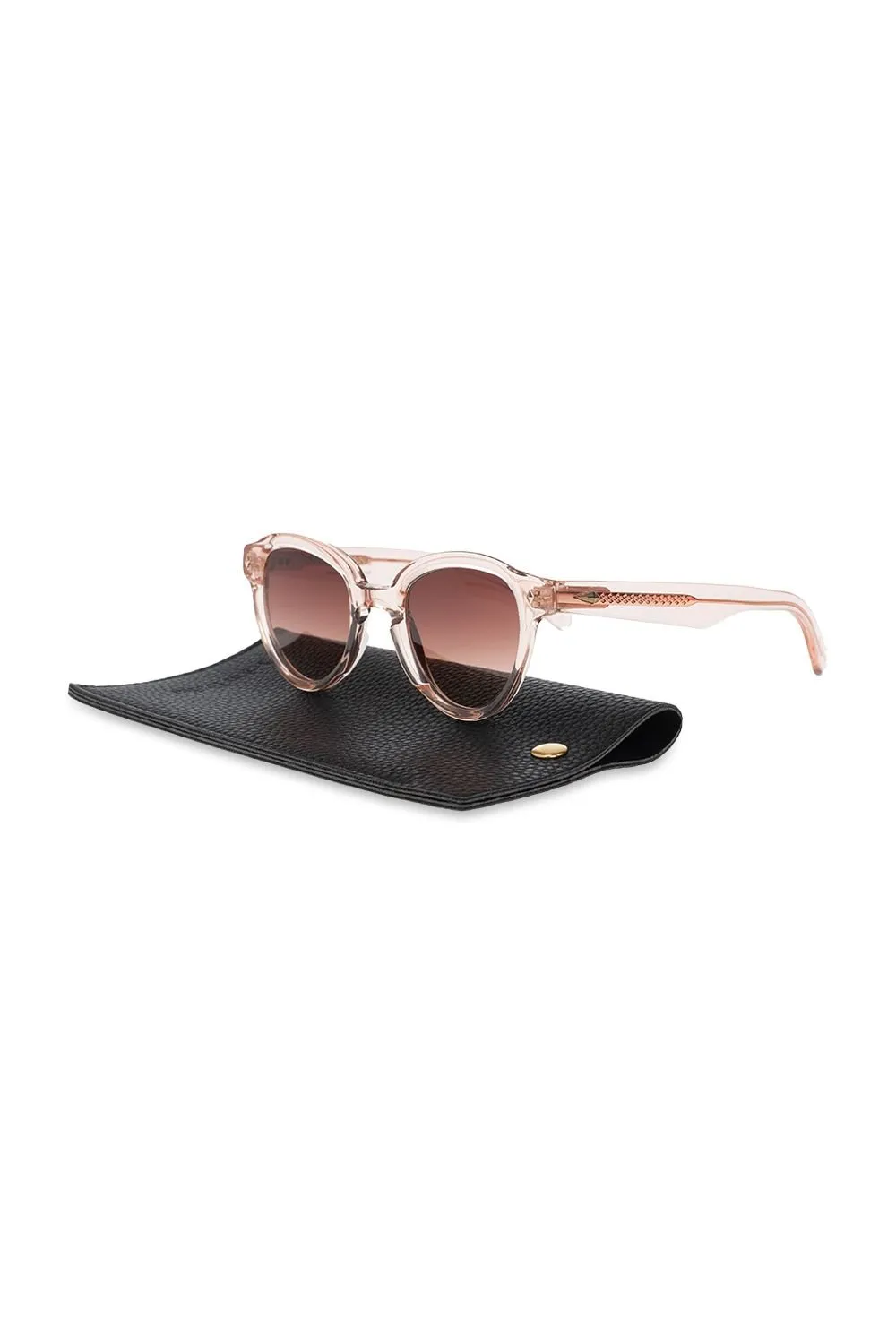 John Dalia Ornella Round Sunglasses