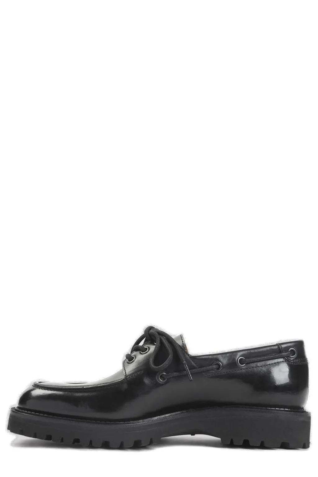 John Lobb Round Toe Lace-Up Shoes