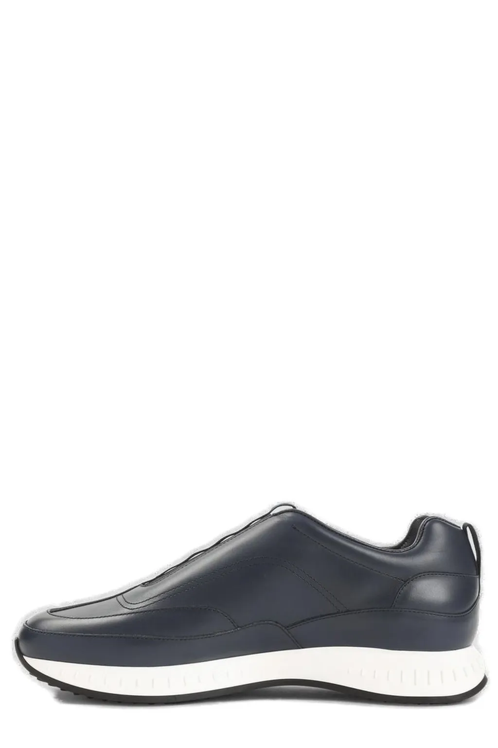 John Lobb Round Toe Slip-On Sneakers