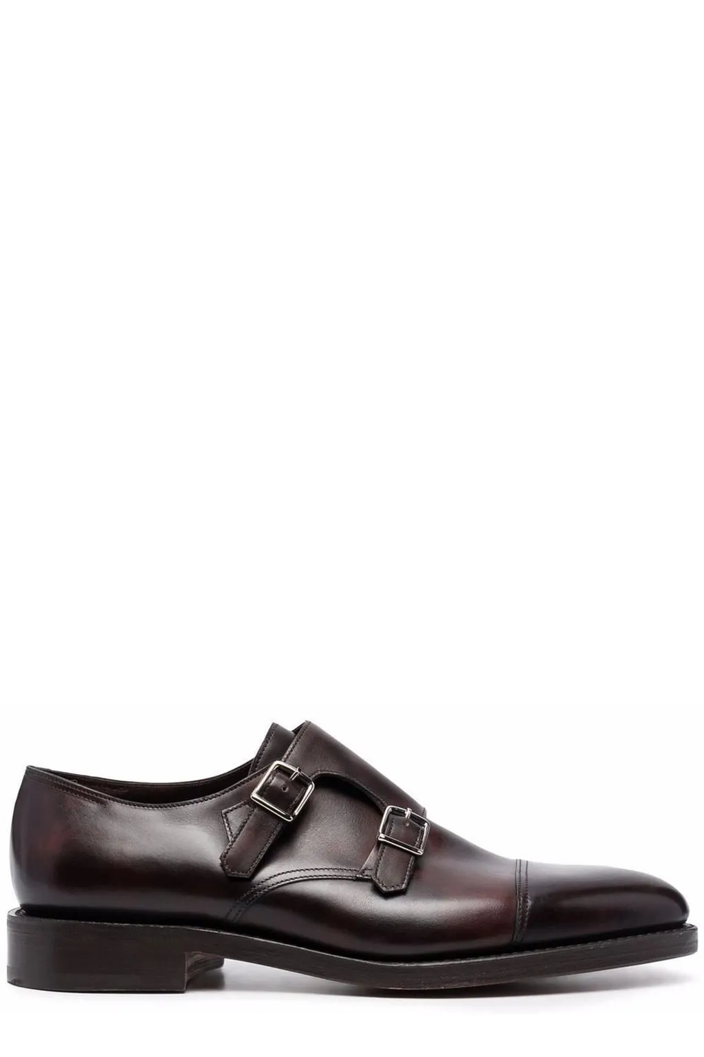 John Lobb William Double Buckle Monk Shoes