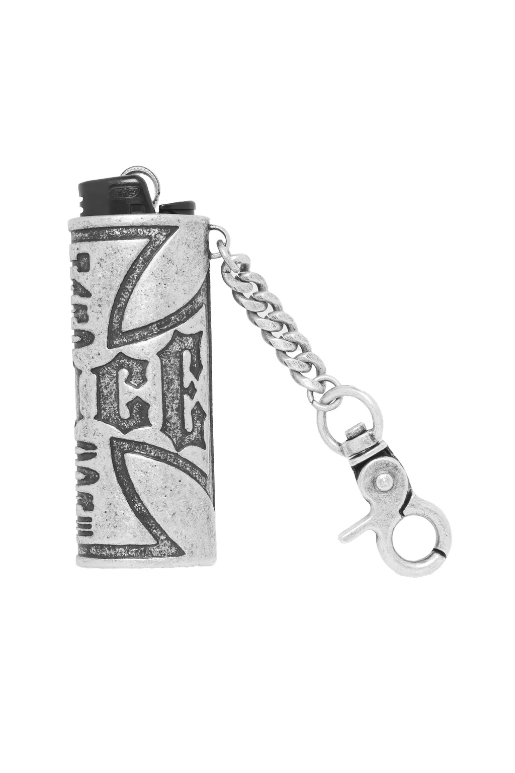 Moto Couture Lighter Keychain / Stainless Steel