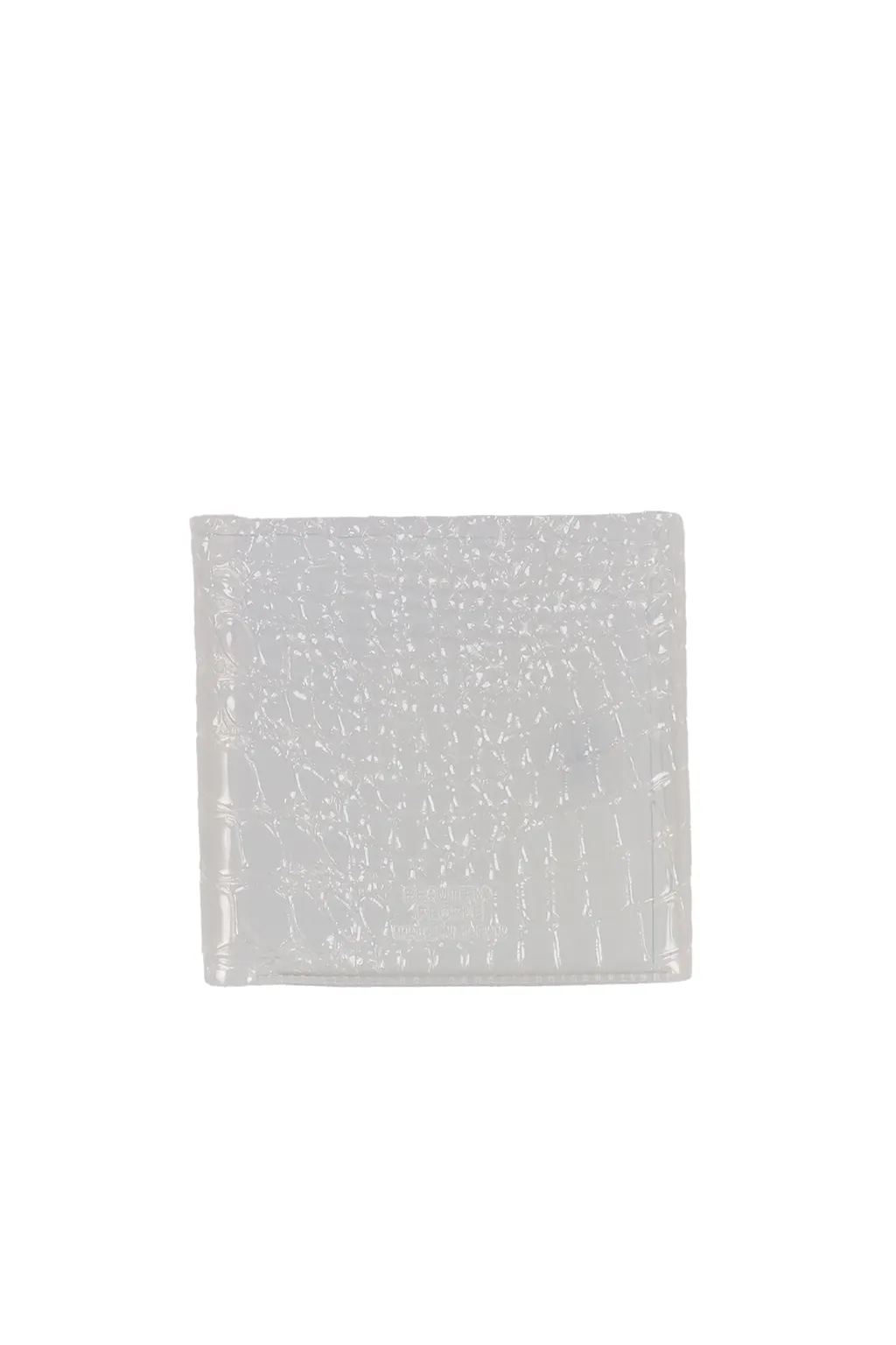 Nothing To Hide Vinyl Card Wallet / Wht